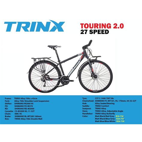 trinx aero alloy cnc|TOURING 2.0.